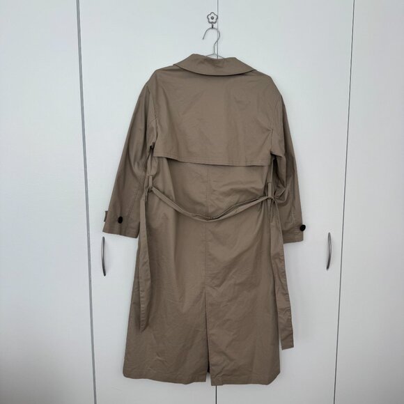 Zara (Eu) Long-Belted Trench Coat - Picture 2 of 5